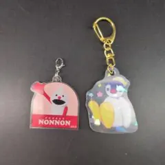 パペットスンスン ピングー アクリルキーホルダー 2個セット