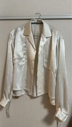 MIESROHE ミースロエ　シャツ　サテン