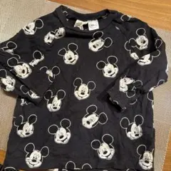 ミッキーマウス 長袖Tシャツ h&m