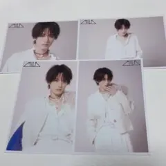 M!LK 山中柔太朗 生写真 生誕 2021 4枚セット