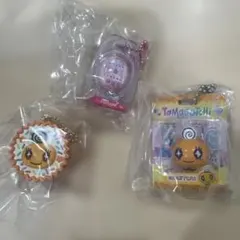 手作りおやつチャーム　パッケージチャーム　たまごボーロっちキーホルダー　3点