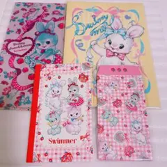 SWIMMER スイマー　ノート　クリアファイル　ポチ袋　セット