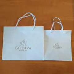 ゴディバ(GODIVA)紙袋2枚セット