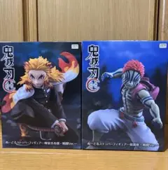 鬼滅の刃　ぬーどるストッパーフィギュア☆煉獄杏寿郎/猗窩座 -戦闘Ver.-