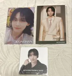 JEONGHAN ポストカード コースターセット