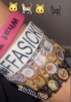 bazo1199 style bracelet feng 赤　茶　セットのサムネイル