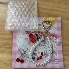 マイメロディ　パール&小粒さくらんぼ　サンリオキャラクターズ　フルーツチャーム