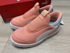 新品　PUMA プーマ キッズ コートフレックス V3 イーズイン 19 cm