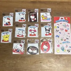 韓国限定　ハローキティ 50周年記念 ステッカー 12セット　シール　サンリオ