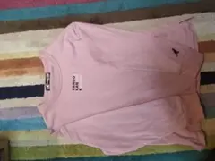 KANGOL KIDS ピンク 長袖Tシャツ