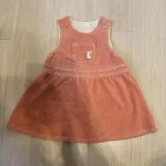 ピンク　ジャンバースカート ワンピース