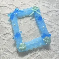 ホイップデコ B8 トレカケース 水色 青 ブルー