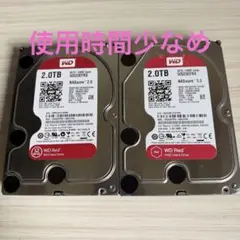 WD Red 3TB HDD WD30EFRX 2台セット (9/10） - メルカリ