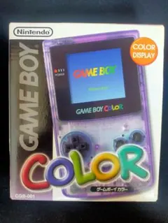 空箱】美品 ゲームボーイカラー クリアパープル - メルカリ