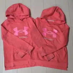 アンダーアーマー　パーカー　150　双子　2つセット