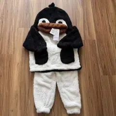 もこもこペンギン着ぐるみセットアップ 110cm
