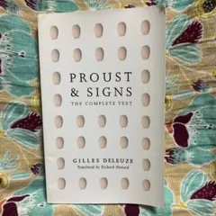 Proust & Signs 洋書 Gilles Deleuze
