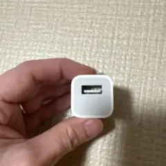 アップル　USB電源アダプター　アダプター　充電器　ホワイト