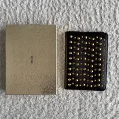 undercover 財布　スタッズ 革　ダークブラウン undercover 財布 スタッズ 革 ダークブラウン - メルカリ