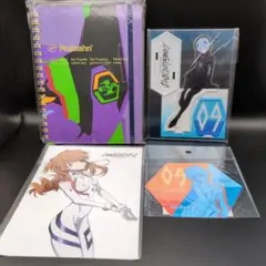 まとめ売り エヴァンゲリオン ロルバーン アヤナミレイアクスタ＆ステッカーおまけ