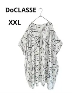 DoCLASSE プリント柄チュニック　大きいサイズXXL ゆったりのサムネイル