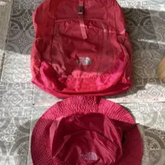 THE NORTH FACE ピンク バックパック 、帽子