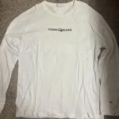TOMMY JEANS 長袖カットソー ホワイト