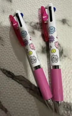 【新品未使用】チェゴシム　3色ボールペン　ジェットストリーム日本製　2本セットのサムネイル