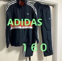 adidas キッズ ジャージ 上下セット 160