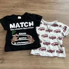 2点セット　Tシャツ　80センチ