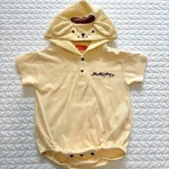 ポムポムプリン ベビー ロンパース 70-80