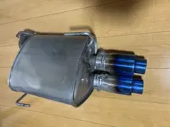 cbr400f cbx400薄型センバツブレットマフラー 2-1＆サイレンサー込