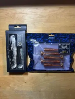 ZeakeS-Gravity HEAD Shad Worm 3インチのサムネイル