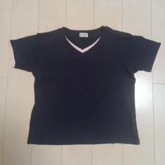 BOYCOTT ネイビー Vネック Tシャツのサムネイル