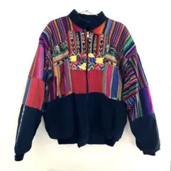 パッチワーク ブルゾン
