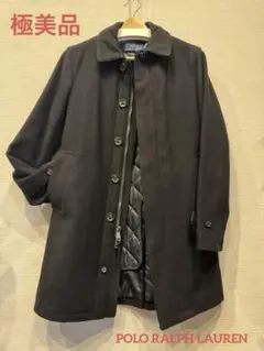 【定価10万以上　美品】ラルフローレン　コート　メルトンコート　Ssize