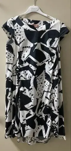 美品 HIROKO KOSHINO チュニック ワンピース 半袖 サイズ40 - メルカリ