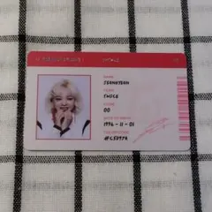 twice science IDカード ジョンヨン