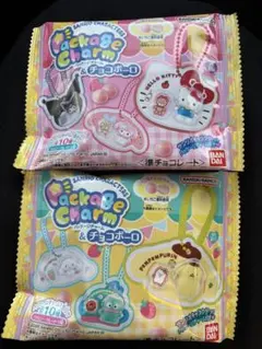 2個セット　未開封　サンリオ　パッケージチャーム