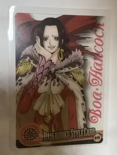 ONE PIECE ボア・ハンコック カード 森永ウエハース ワンピース - メルカリ