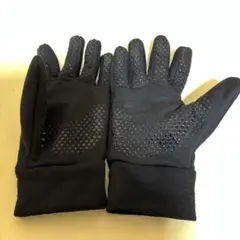 滑り止め付き S 21cm クロステックスポーツ グローブ 手袋 黒 防寒 ボア