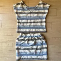 CECIL McBEE ボーダー セットアップ 00s 平成ギャル カジュアル