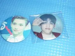 b★未使用★SEVENTEEN JOSHUA他　缶マグネットx2種