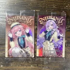 にじさんじ ウエハース カード 壱百満天原サロメ 周央サンゴ