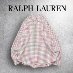 Ralph Lauren チェック柄　長袖ボタンダウンシャツ