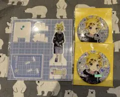 はぴこれ 鏡音レン アクスタ＆缶バ