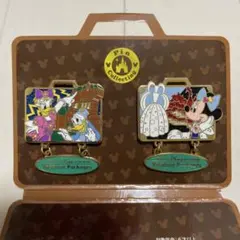 東京ディズニーリゾート バケーションパッケージ ピンバッジ 2種のサムネイル
