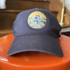 New Era メッシュキャップ ネイビー
