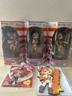 ラブライブ！フィギュア3点＋ラバスト、アクキーセット