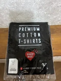 Human Made プレミアムコットンTシャツ 3枚セット M ブラック